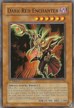 Dark Red Enchanter (Common) (SDSC-EN006) - Structure Deck: Spellcaster's Command Unlimited