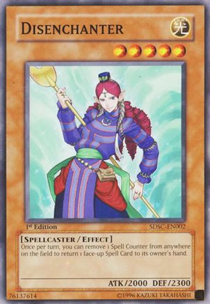 Disenchanter (Common) (SDSC-EN002) - Structure Deck: Spellcaster's Command Unlimited