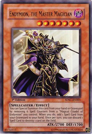 Endymion, The Master Magician (Ultra Rare) (SDSC-EN001) - Structure Deck: Spellcaster's Command Unlimited