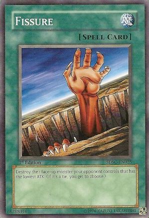 Fissure (Common) (SDSC-EN025) - Structure Deck: Spellcaster's Command Unlimited