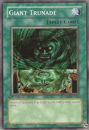 Giant Trunade (Common) (SDSC-EN024) - Structure Deck: Spellcaster's Command 1st Edition