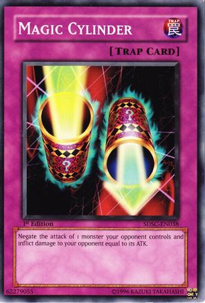 Magic Cylinder (Common) (SDSC-EN038) - Structure Deck: Spellcaster's Command 1st Edition