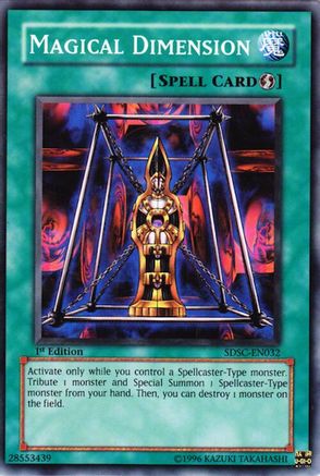 Magical Dimension (Common) (SDSC-EN032) - Structure Deck: Spellcaster's Command 1st Edition