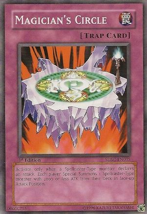Magician's Circle (Common) (SDSC-EN035) - Structure Deck: Spellcaster's Command 1st Edition