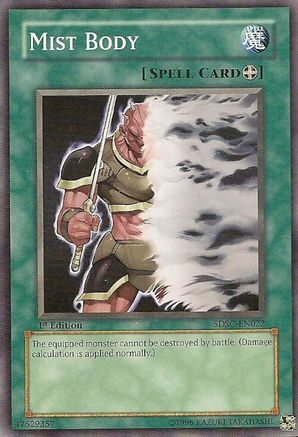 Mist Body (Common) (SDSC-EN022) - Structure Deck: Spellcaster's Command Unlimited