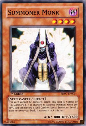Summoner Monk (Common) (SDSC-EN005) - Structure Deck: Spellcaster's Command Unlimited