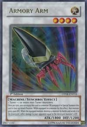 Armory Arm (Ultra Rare) (DP08-EN016) - Duelist Pack 8: Yusei Fudo 1st Edition