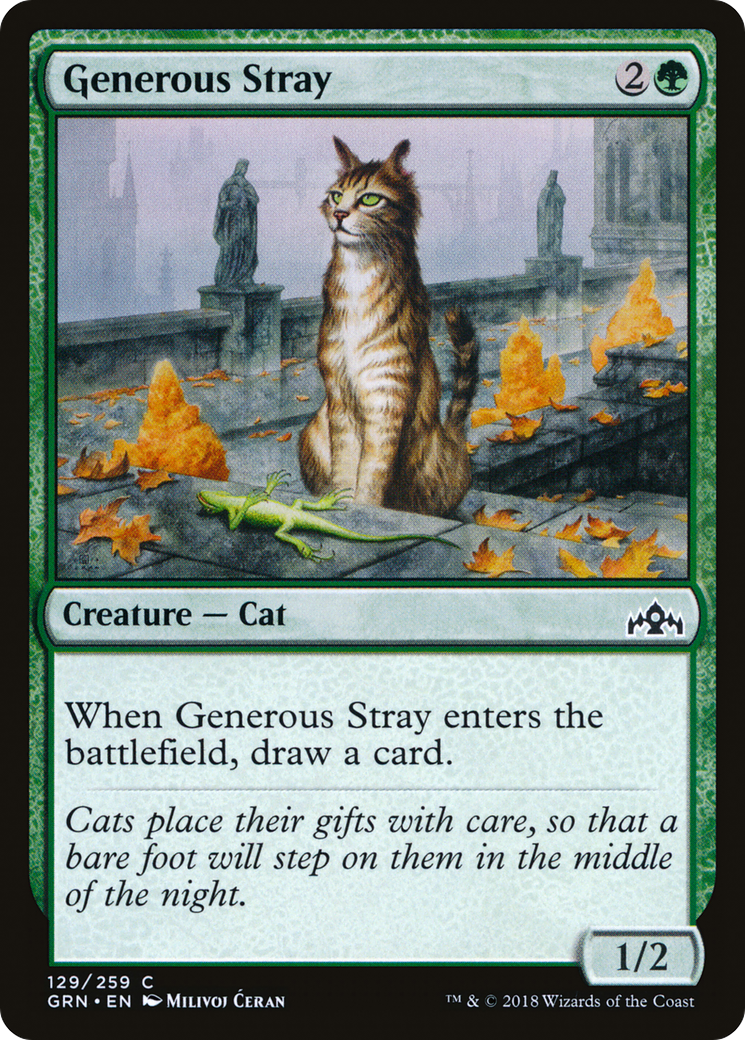 Generous Stray (GRN-129) [Guilds of Ravnica]