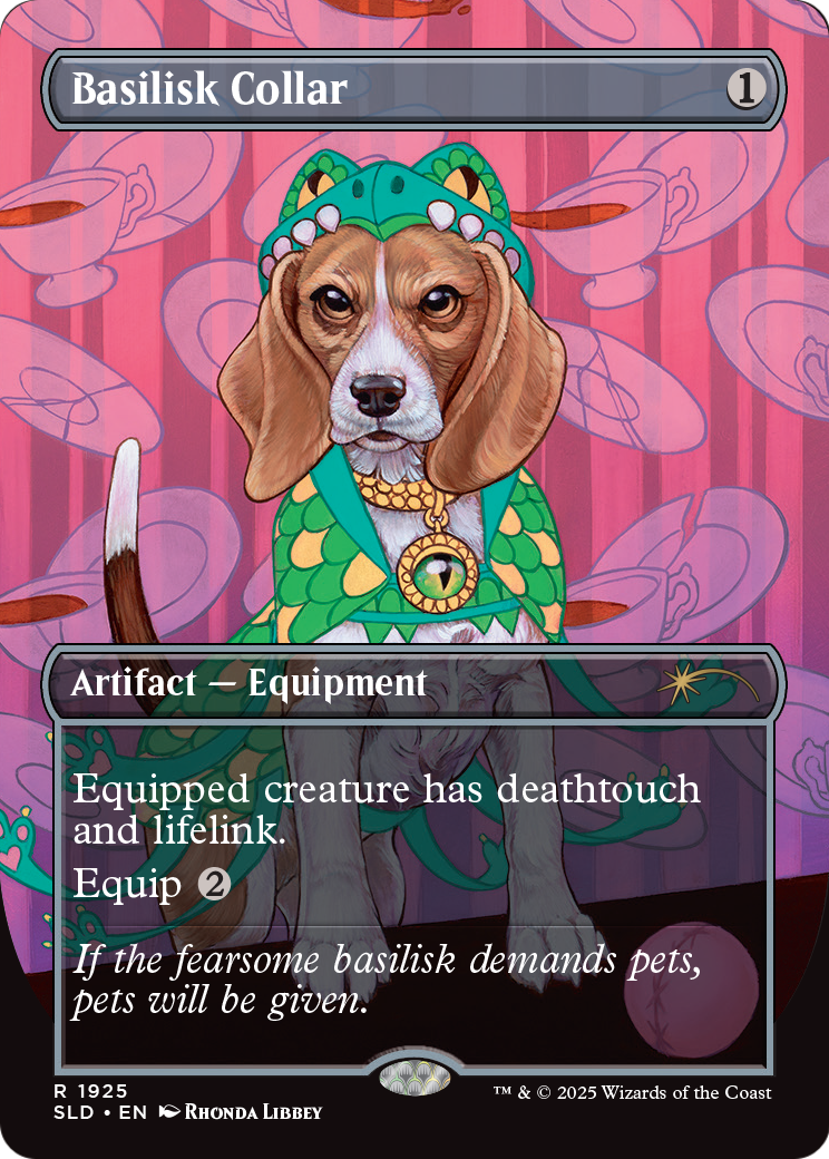 Basilisk Collar (SLD-1925) (Borderless) [Secret Lair Drop]