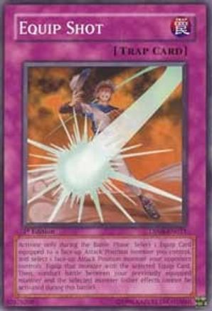 Equip Shot (Common) (DP08-EN021) - Duelist Pack 8: Yusei Fudo 1st Edition