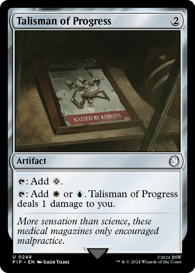Talisman of Progress (PIP-249) [Fallout]