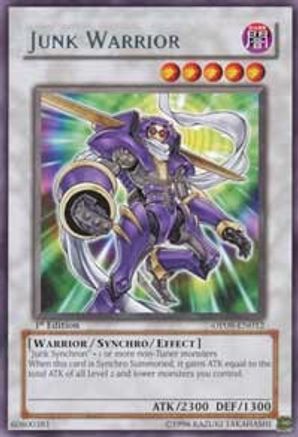 Junk Warrior (Rare) (DP08-EN012) - Duelist Pack 8: Yusei Fudo 1st Edition