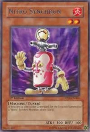 Nitro Synchron (Rare) (DP08-EN004) - Duelist Pack 8: Yusei Fudo 1st Edition