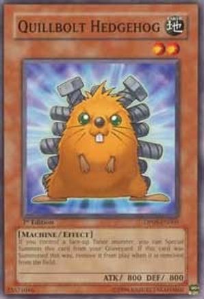 Quillbolt Hedgehog (Common) (DP08-EN005) - Duelist Pack 8: Yusei Fudo Unlimited