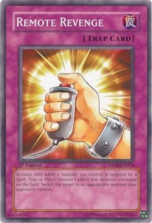 Remote Revenge (Common) (DP08-EN024) - Duelist Pack 8: Yusei Fudo 1st Edition