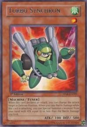 Turbo Synchron (Rare) (DP08-EN009) - Duelist Pack 8: Yusei Fudo 1st Edition