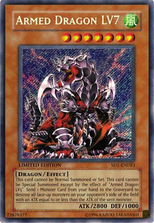Armed Dragon Lv7 (Secret Rare) (SD1-ENDE1) - Structure Deck: Deluxe Edition Limited
