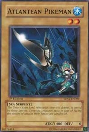 Atlantean Pikeman (Common) (5DS1-EN009) - 5D's 2008 Starter Deck Unlimited