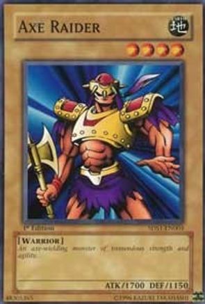 Axe Raider (Common) (5DS1-EN003) - 5D's 2008 Starter Deck 1st Edition