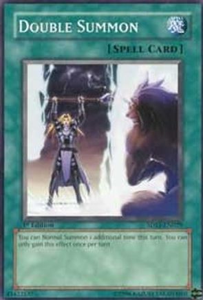 Double Summon (Common) (5DS1-EN029) - 5D's 2008 Starter Deck Unlimited