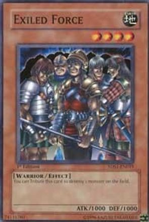 Exiled Force (Common) (5DS1-EN019) - 5D's 2008 Starter Deck 1st Edition