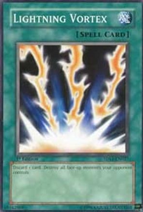 Lightning Vortex (Common) (5DS1-EN027) - 5D's 2008 Starter Deck 1st Edition