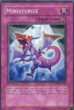 Miniaturize (Common) (5DS1-EN033) - 5D's 2008 Starter Deck 1st Edition