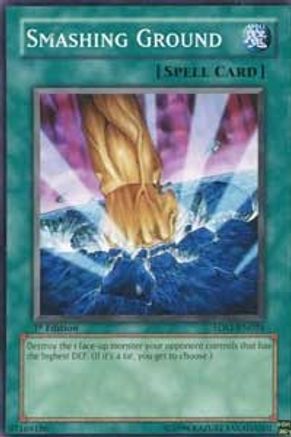 Smashing Ground (Common) (5DS1-EN024) - 5D's 2008 Starter Deck 1st Edition