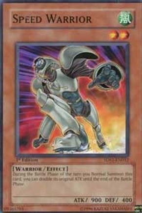 Speed Warrior (Common) (5DS1-EN012) - 5D's 2008 Starter Deck Unlimited