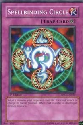 Spellbinding Circle (Common) (5DS1-EN034) - 5D's 2008 Starter Deck Unlimited