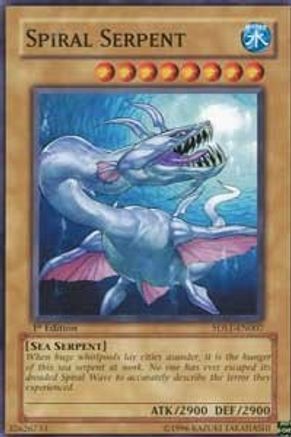 Spiral Serpent (Common) (5DS1-EN007) - 5D's 2008 Starter Deck Unlimited