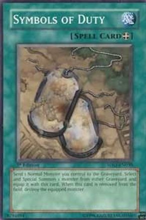 Symbols of Duty (Common) (5DS1-EN030) - 5D's 2008 Starter Deck 1st Edition
