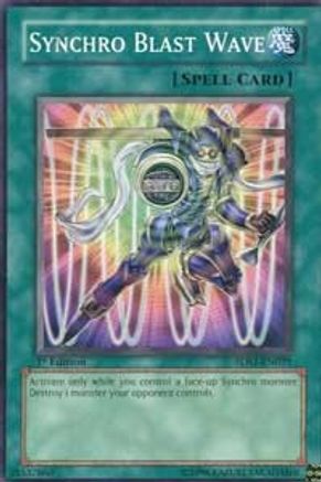 Synchro Blast Wave (Common) (5DS1-EN021) - 5D's 2008 Starter Deck Unlimited