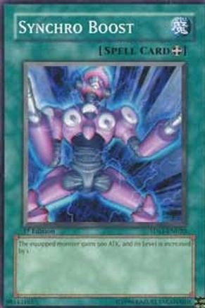 Synchro Boost (Common) (5DS1-EN020) - 5D's 2008 Starter Deck Unlimited