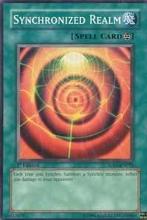 Synchronized Realm (Common) (5DS1-EN022) - 5D's 2008 Starter Deck 1st Edition