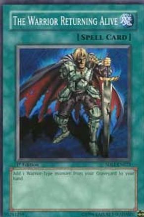 The Warrior Returning Alive (Common) (5DS1-EN023) - 5D's 2008 Starter Deck 1st Edition