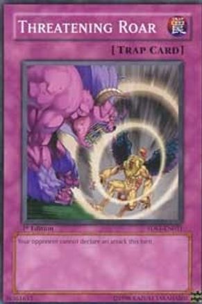 Threatening Roar (Common) (5DS1-EN031) - 5D's 2008 Starter Deck 1st Edition