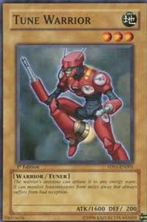 Tune Warrior (Common) (5DS1-EN001) - 5D's 2008 Starter Deck 1st Edition