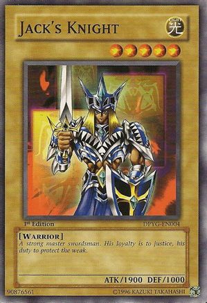 Jack's Knight (Common) (DPYG-EN004) - Duelist Pack: Yugi 1st Edition
