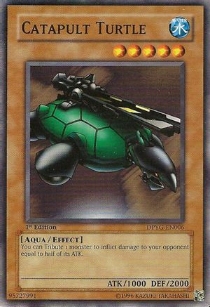 Catapult Turtle (Common) (DPYG-EN006) - Duelist Pack: Yugi 1st Edition