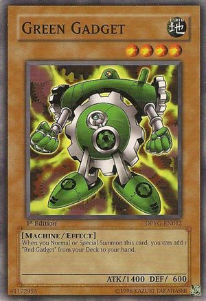 Green Gadget (Common) (DPYG-EN012) - Duelist Pack: Yugi 1st Edition