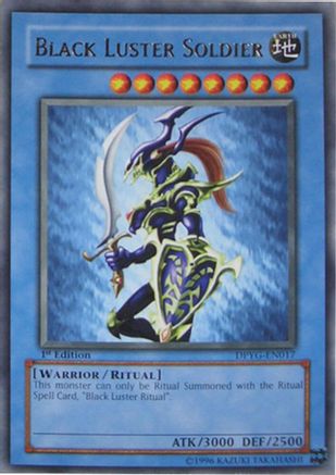 Black Luster Soldier (Rare) (DPYG-EN017) - Duelist Pack: Yugi Unlimited
