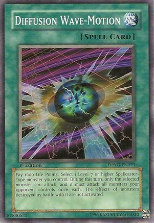 Diffusion Wave-Motion (Common) (DPYG-EN023) - Duelist Pack: Yugi Unlimited