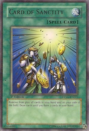 Card of Sanctity (Rare) (DPYG-EN025) - Duelist Pack: Yugi Unlimited