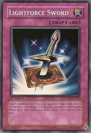 Lightforce Sword (Common) (DPYG-EN029) - Duelist Pack: Yugi 1st Edition
