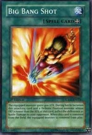 Big Bang Shot (Common) (SDDE-EN024) - Structure Deck: The Dark Emperor Unlimited