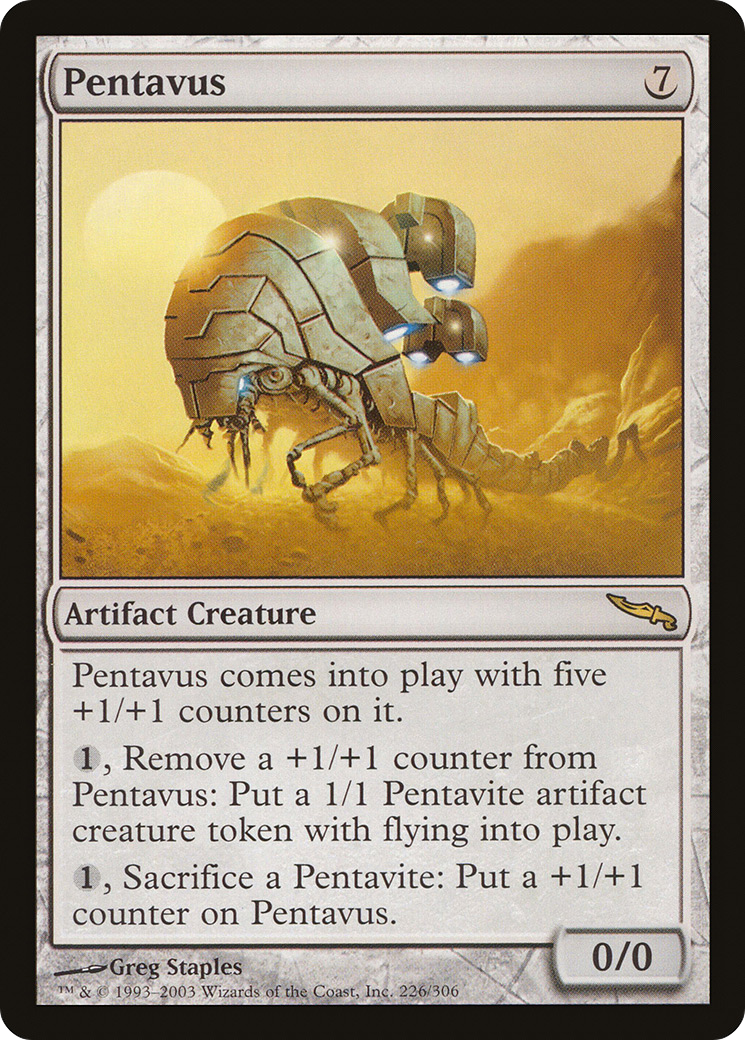 Pentavus (MRD-226) [Mirrodin] Foil