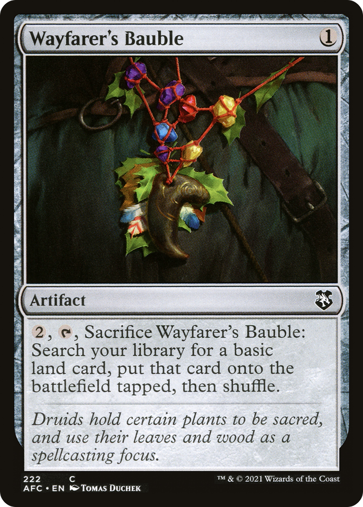 Wayfarer's Bauble (AFC-222) [Forgotten Realms Commander]