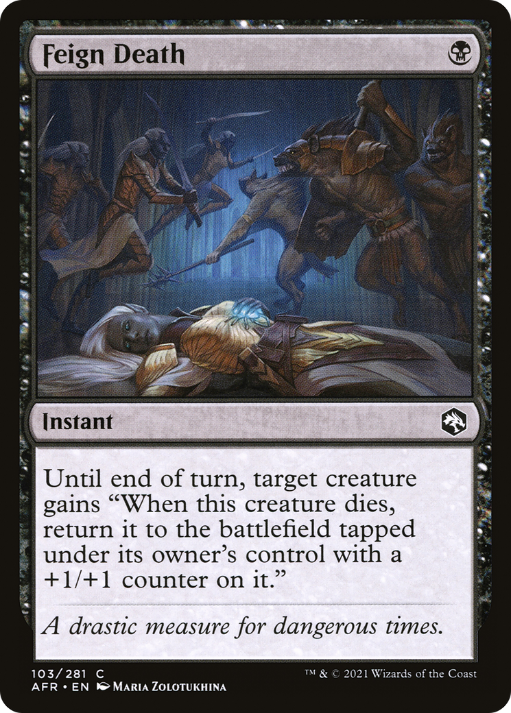 Feign Death (AFR-103) [Adventures in the Forgotten Realms]