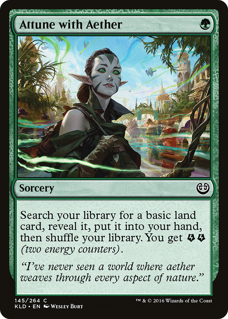 Attune with Aether (KLD-145) [Kaladesh]